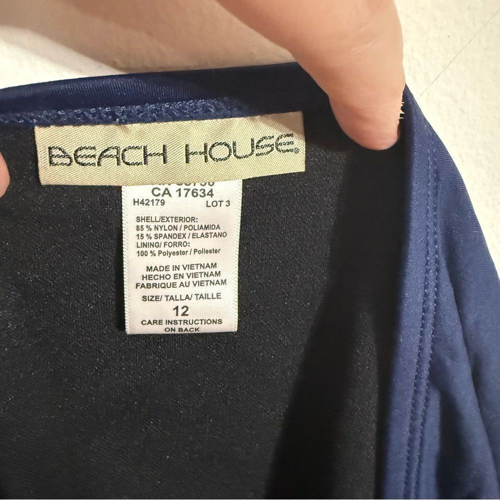 Beach House Navy Bikini Bottom‎ - Picture 3 of 4